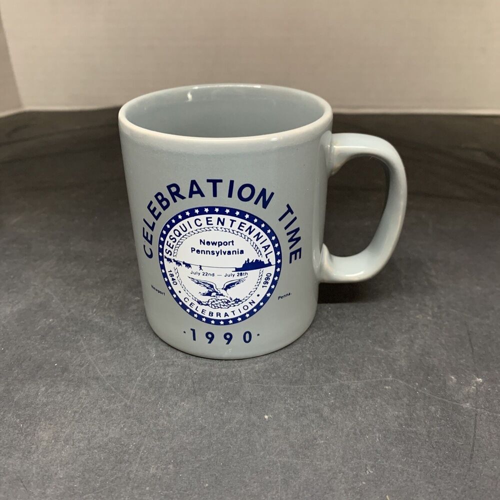 1990 Sesquicentennial Celebration Mug From Newport, Pa